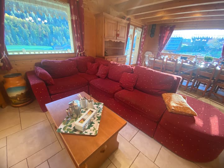 Magnifique Chalet Individuel Face Aux Montagnes - Le Grand-Bornand