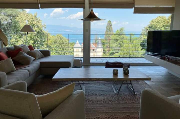 Maison D'architecte Face Au Lac Léman - Thonon-les-Bains
