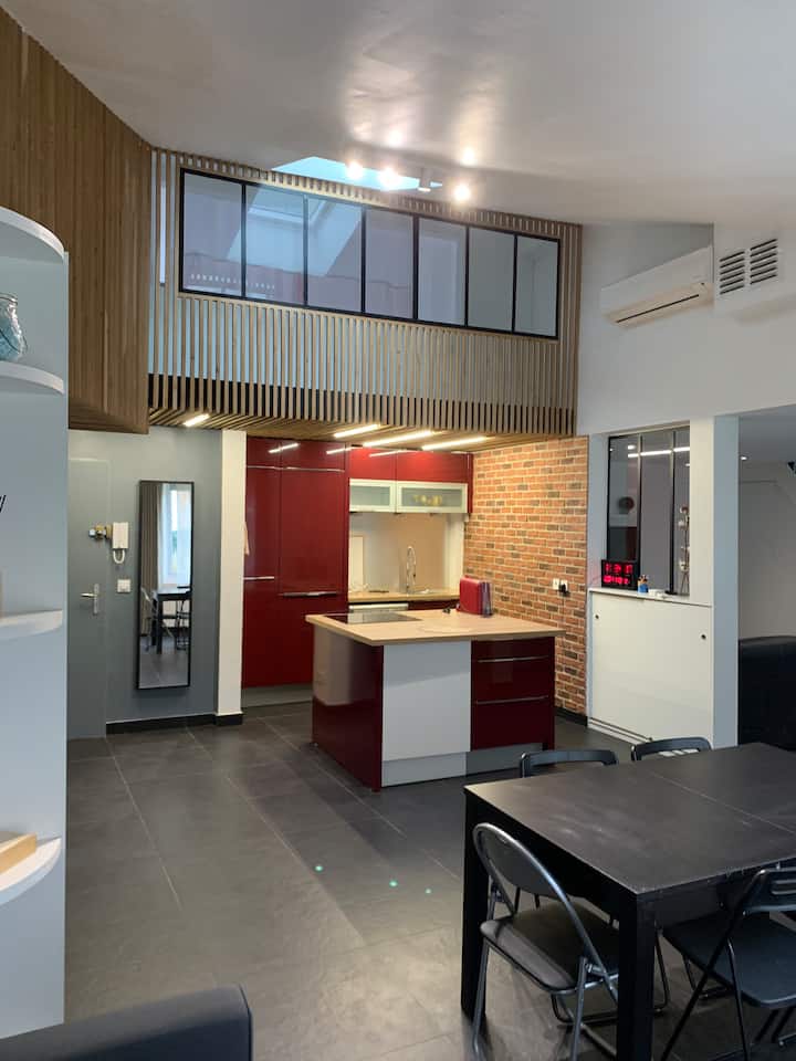 Loft Gentilly/Paris 14 Apartments for Rent in Gentilly, ÎledeFrance