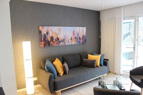 Comfortable apartment with large balcony