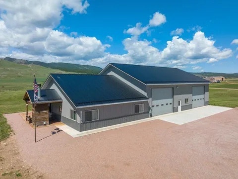 Barndominium in the Meadows.