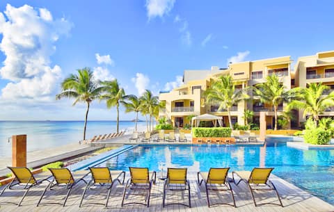 The lighthouse 201 coral. Beach front.