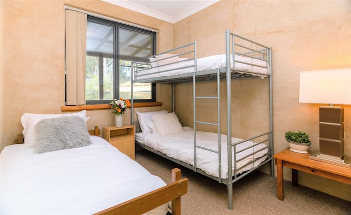 Bedroom 3 - children's room with 3 beds