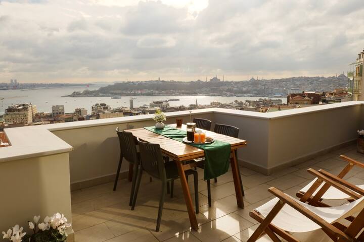 Million $ views! Penthouse: private terrace, style gallery image 4