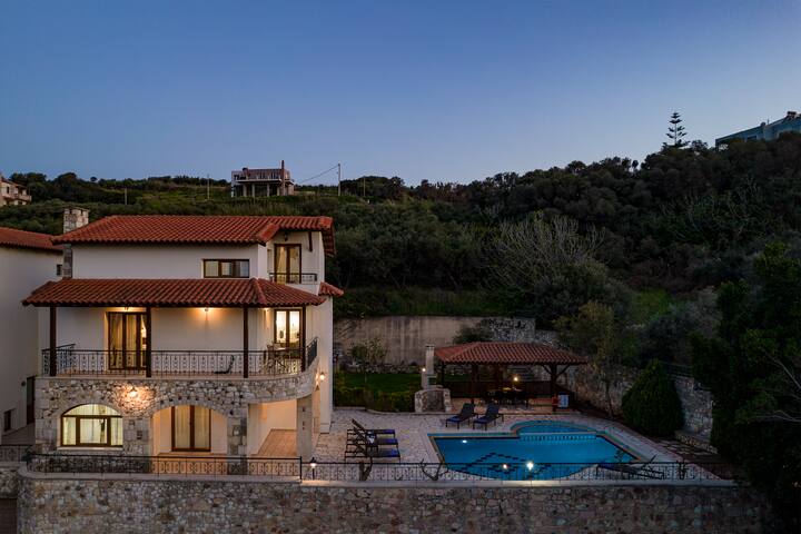 Villa Eleftheria/pool/view/garden/3bdrms/3.5bthrms gallery image 3