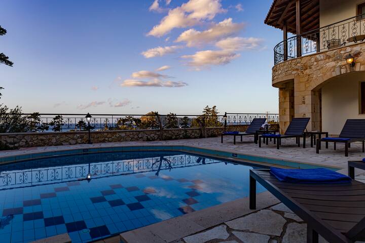 Villa Eleftheria/pool/view/garden/3bdrms/3.5bthrms gallery image 2