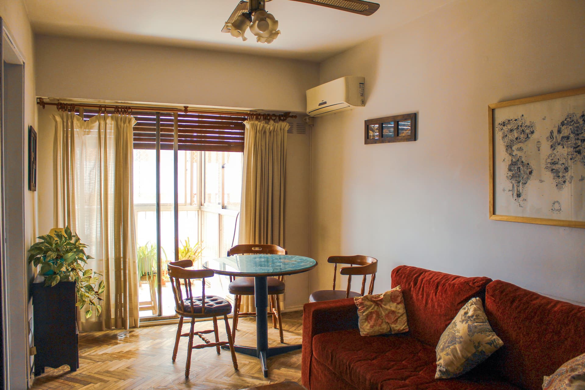 Apartamento de dois quartos em Belgrano R