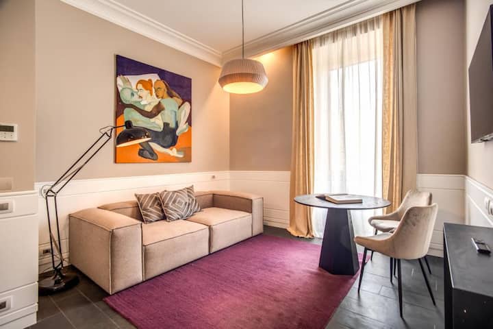 Charmante Design Flat In The Center-spacious Rooms - Rome