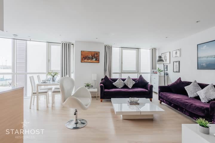 Awesome 2 Bedroom Apartment In Gunwharf Quays - Fareham