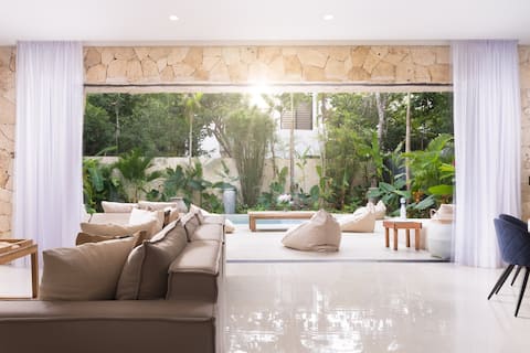 Top performing Airbnb: Tulum 5BR Villa Ooch w/ Chef | Near Beach in Tulum