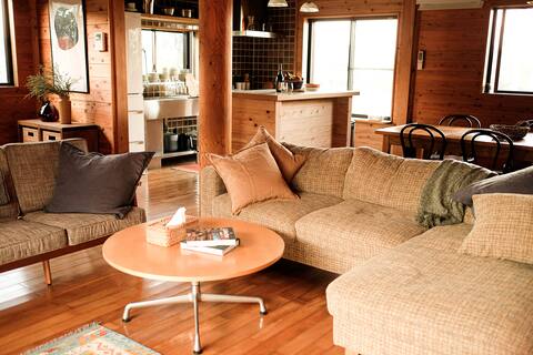[Open in February 2023] The LogHouse | Aoshima Qingdao | Rent a villa | Rent a house.