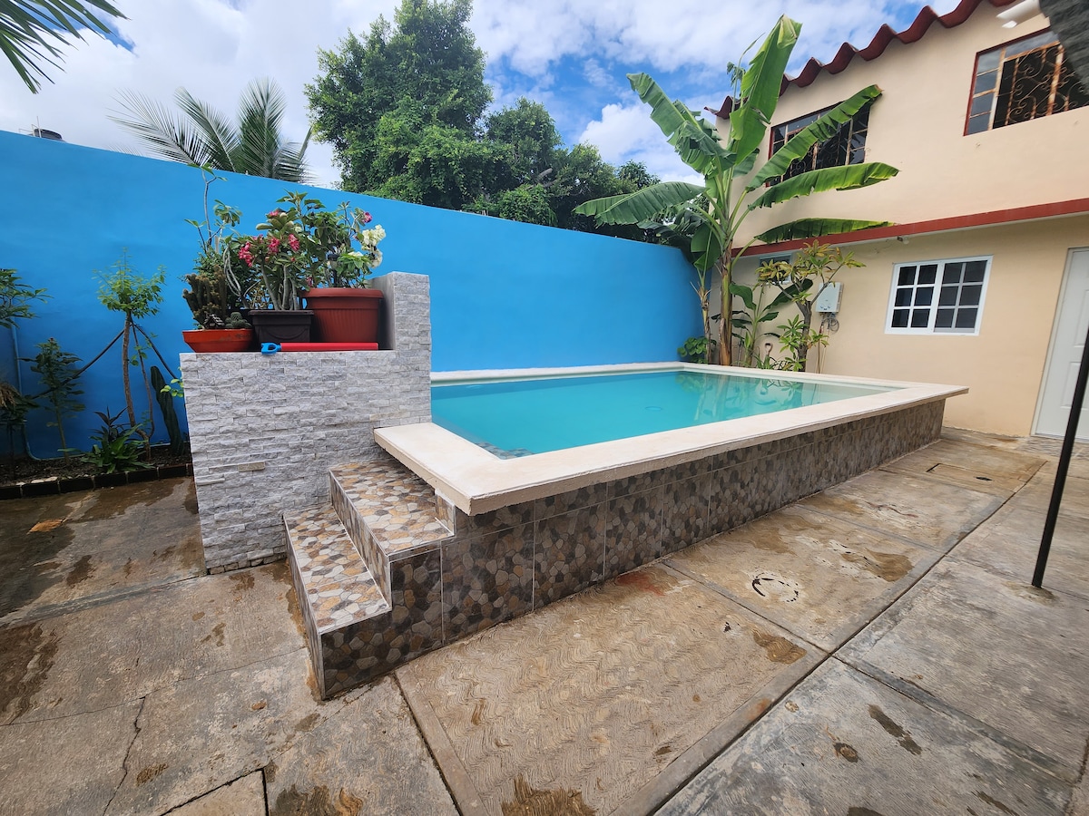 Propiedad de Airbnb exitosa: Apartment #7 with a pool en Supermanzana 83