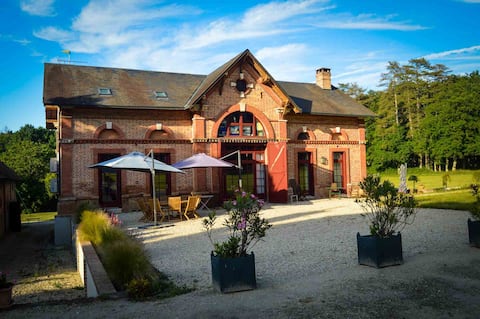 Gîte 7km from Lamotte - 85 m2 - castle view