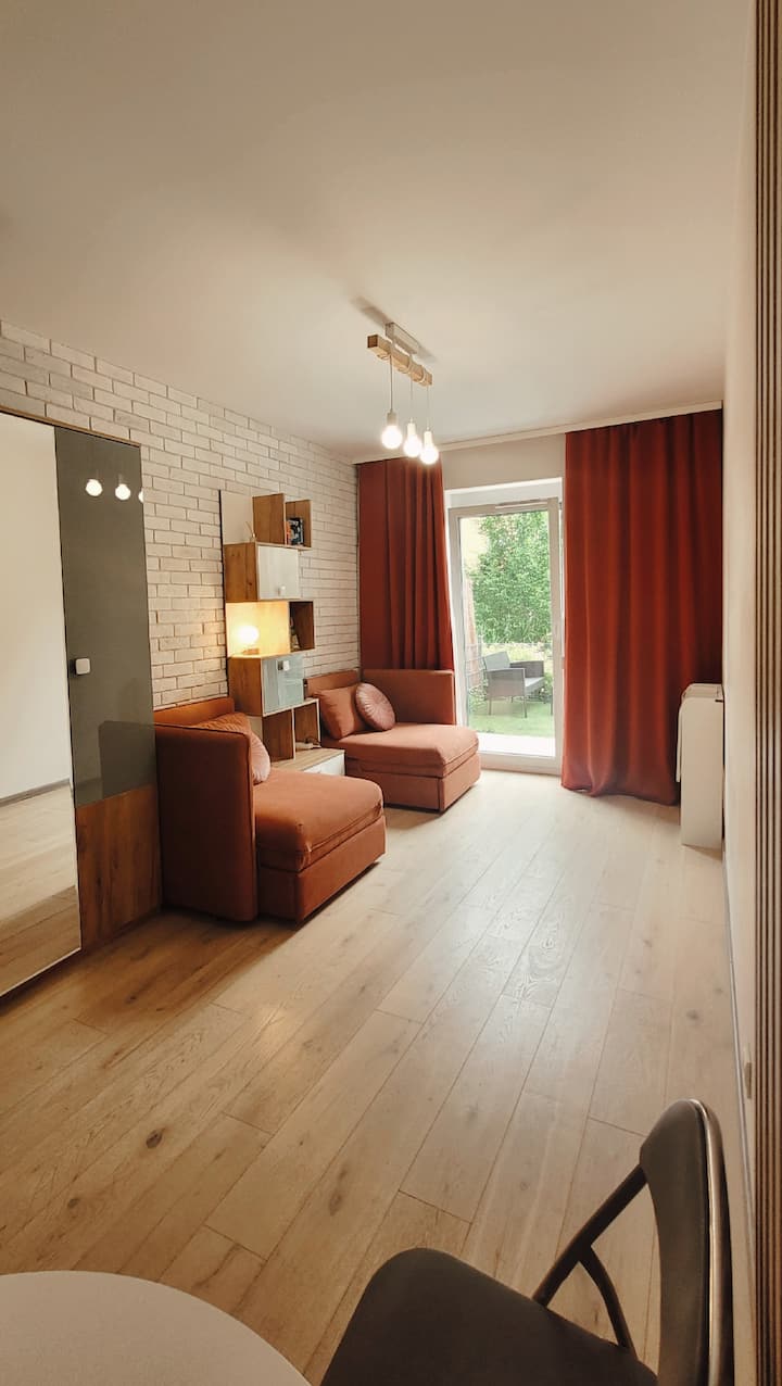 Green Terrace Family Apartment - Breslau