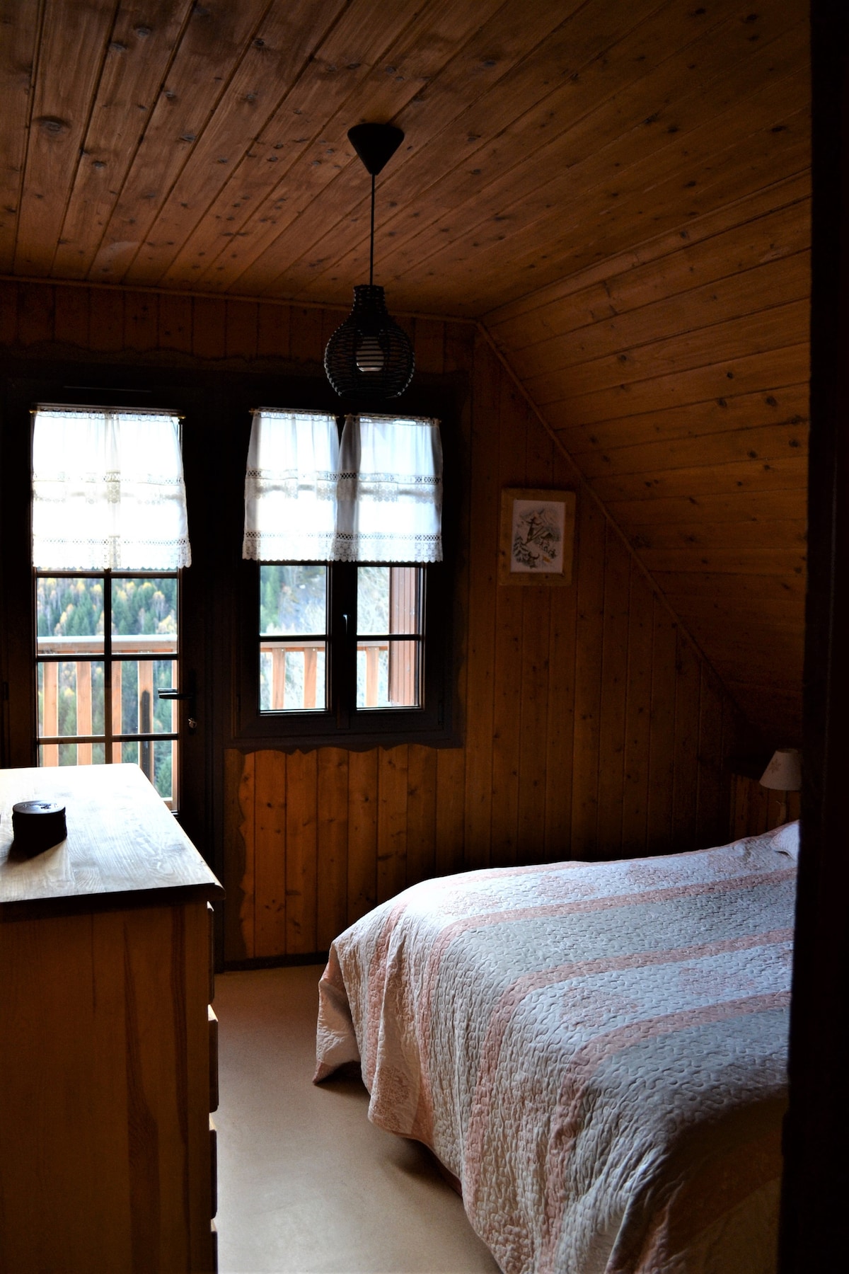 Dormitorio 1 con terraza. 