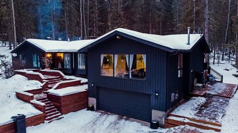 Whispering Pines family escape in Bragg Creek