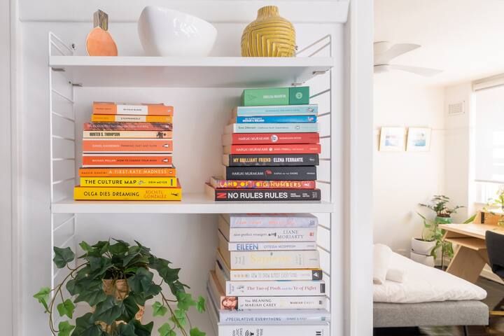 Library with a diverse selection of quality books to enjoy.