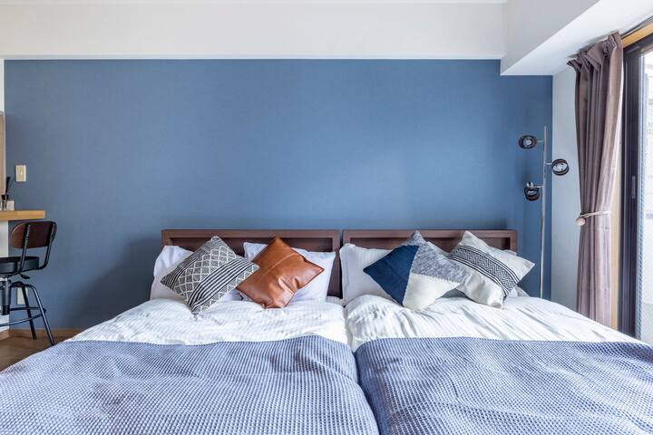 渋谷まで一駅3分！下北沢駅徒歩3分 2room 4ベッド MAX8人 長期滞在歓迎 古着の街 gallery image 2