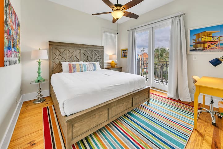 Dormitorio adicional en el tercer piso - cama king