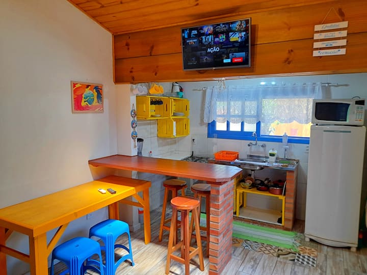 Chalé Completo E Privativo Na "Villa Do Ser" - Florianópolis