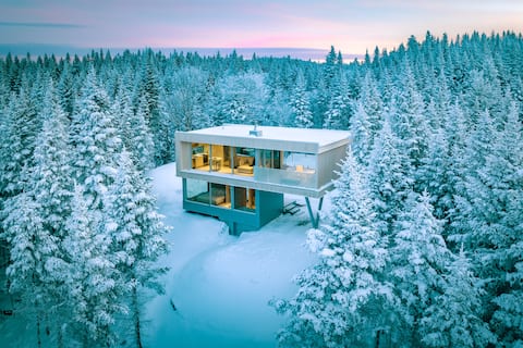 TOPAZ - Panoramic View with Spa Near Quebec City