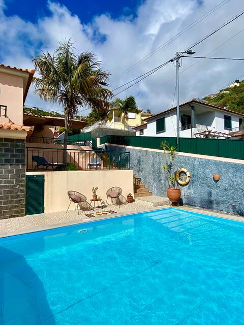 Villa Oleander Madeira-Sunny/Ocean View/HeatedPool