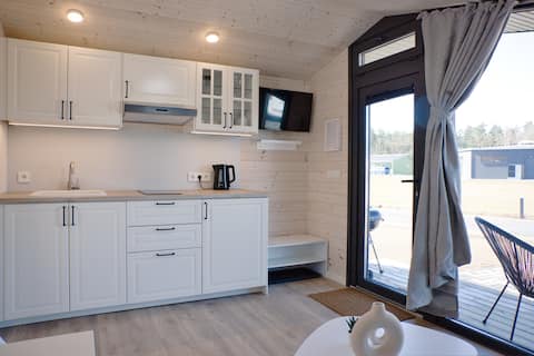 Tiny House Arne #11 am Bärwalder See – SKAN-PARK