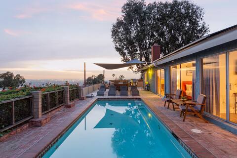 Modern Sunset Home with Outdoor Deck, Pool & BBQ