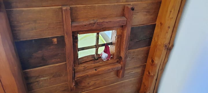 Letto a castello: dettaglio.