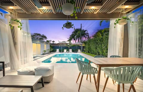 Tropical Oasis 6/5 htd pool w/bsktbal