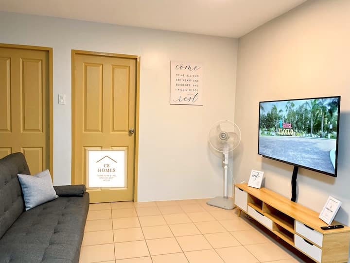 Iloilo Muji Spacious 2br Condo W/ A Lovely View - Oton
