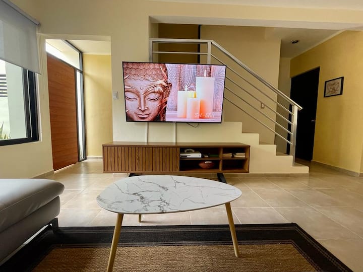Cozy 2-beds Wifi, Ac, Pool, Private Patio,terrace. - 플라야 델 카르멘