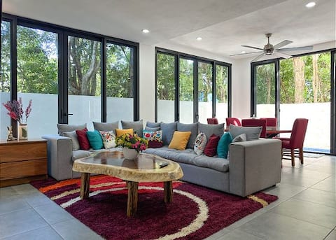Luxurious home, many amenities surround by nature.