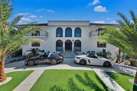 Villa Maya *12 Bedroom 14,000 sq ft Miami Mansion*