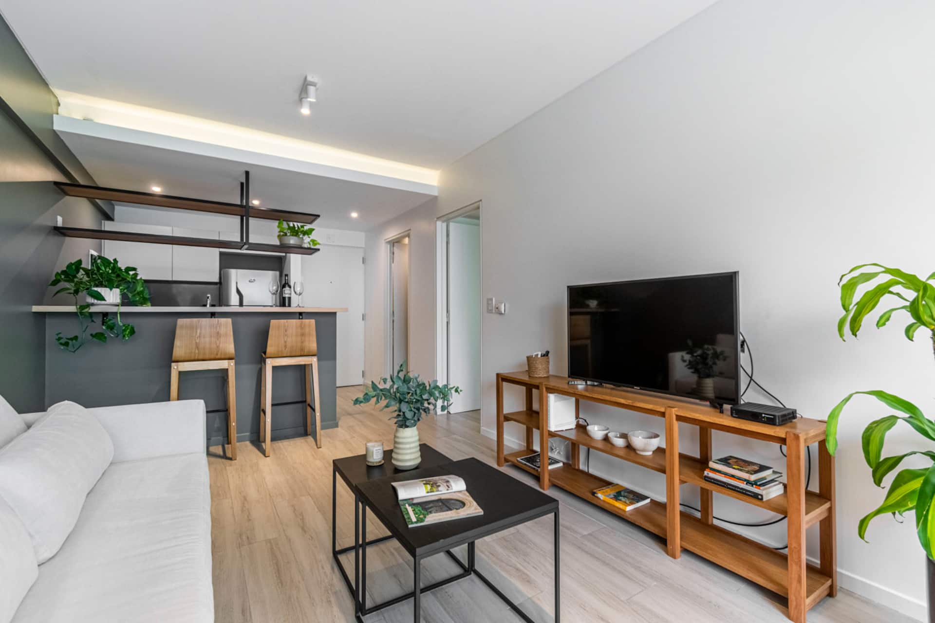Modern two-room apartment in Palermo