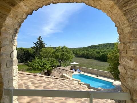 home for 5 people, pool