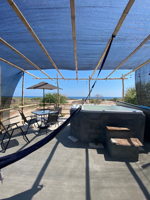 Tutuii: House in Playa Virgen Facing the Sea