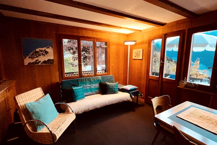 Chalet Mit Sonnenterrasse Und Bergpanoramablick - Lauterbrunnen