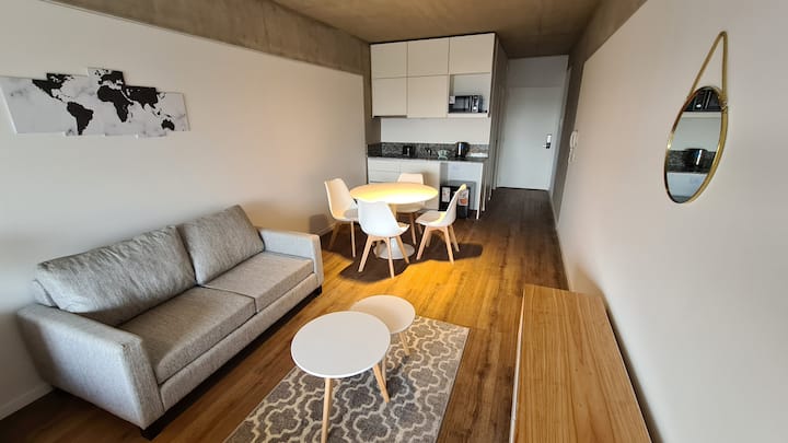 Studio apartment on the 13th floor near Obelisk in Constitución