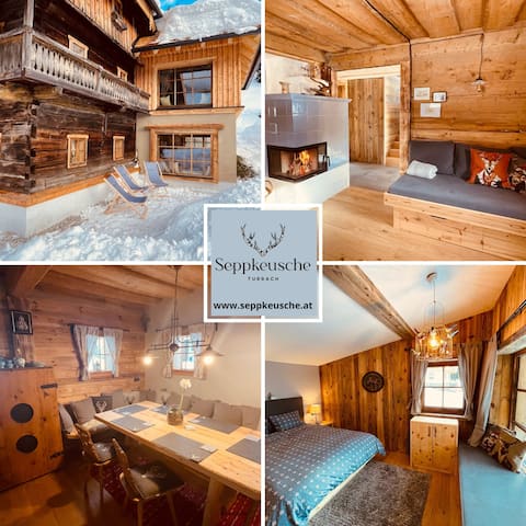 Historic chalet with pine sauna and hotpot