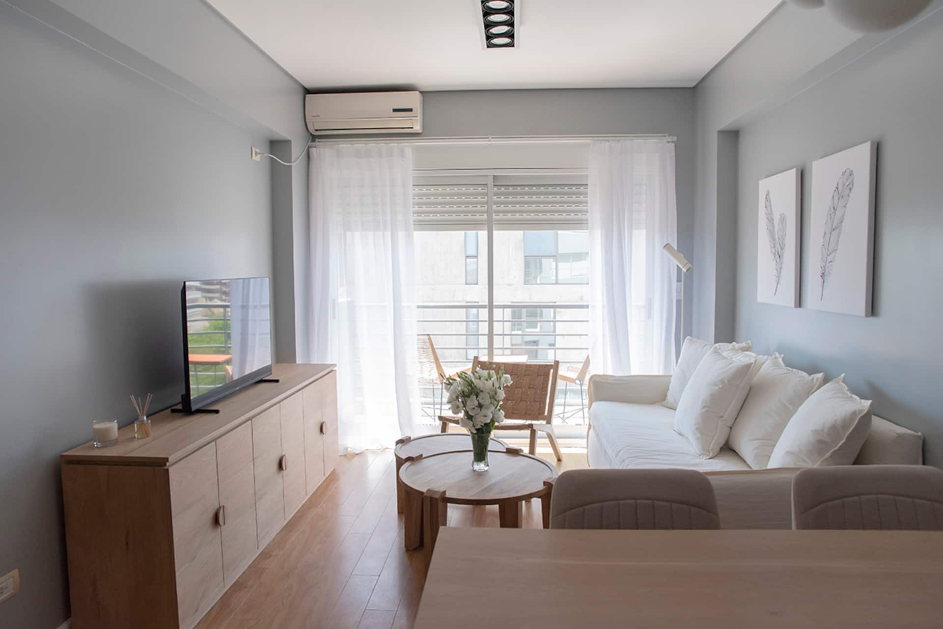 Apartamento mobiliado de 1 quarto com piscina em Colegiales