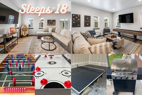 Downtown Duplex | Game Room | Mountain Music