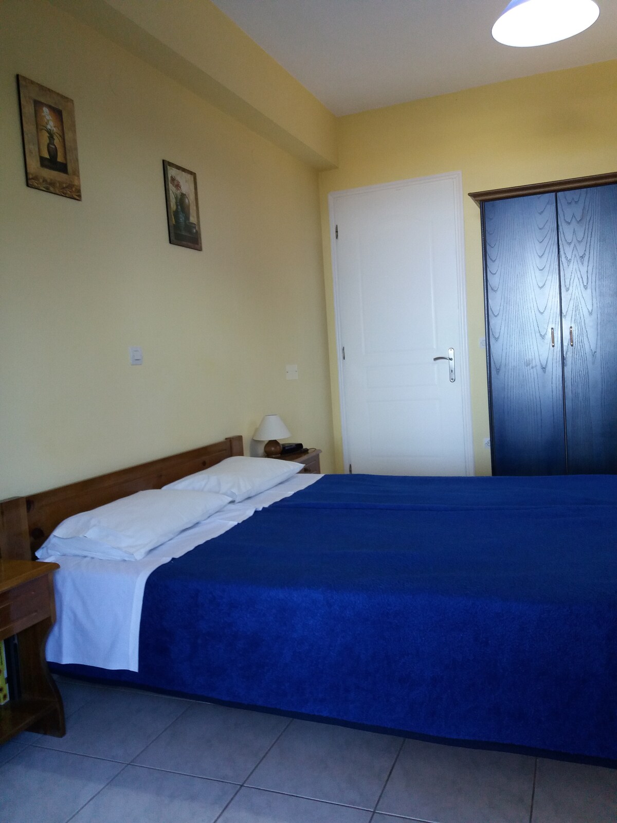 Slaapkamer met 2 pers bed