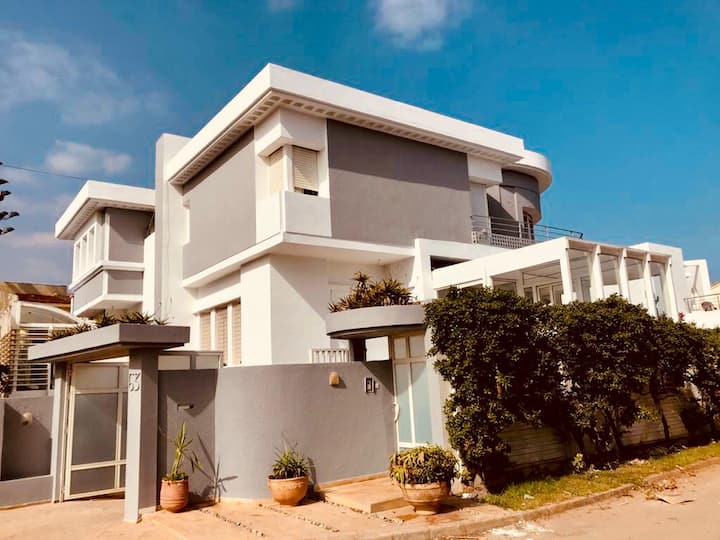 3 Rooms Beachfront house in a private compound Houses for Rent in