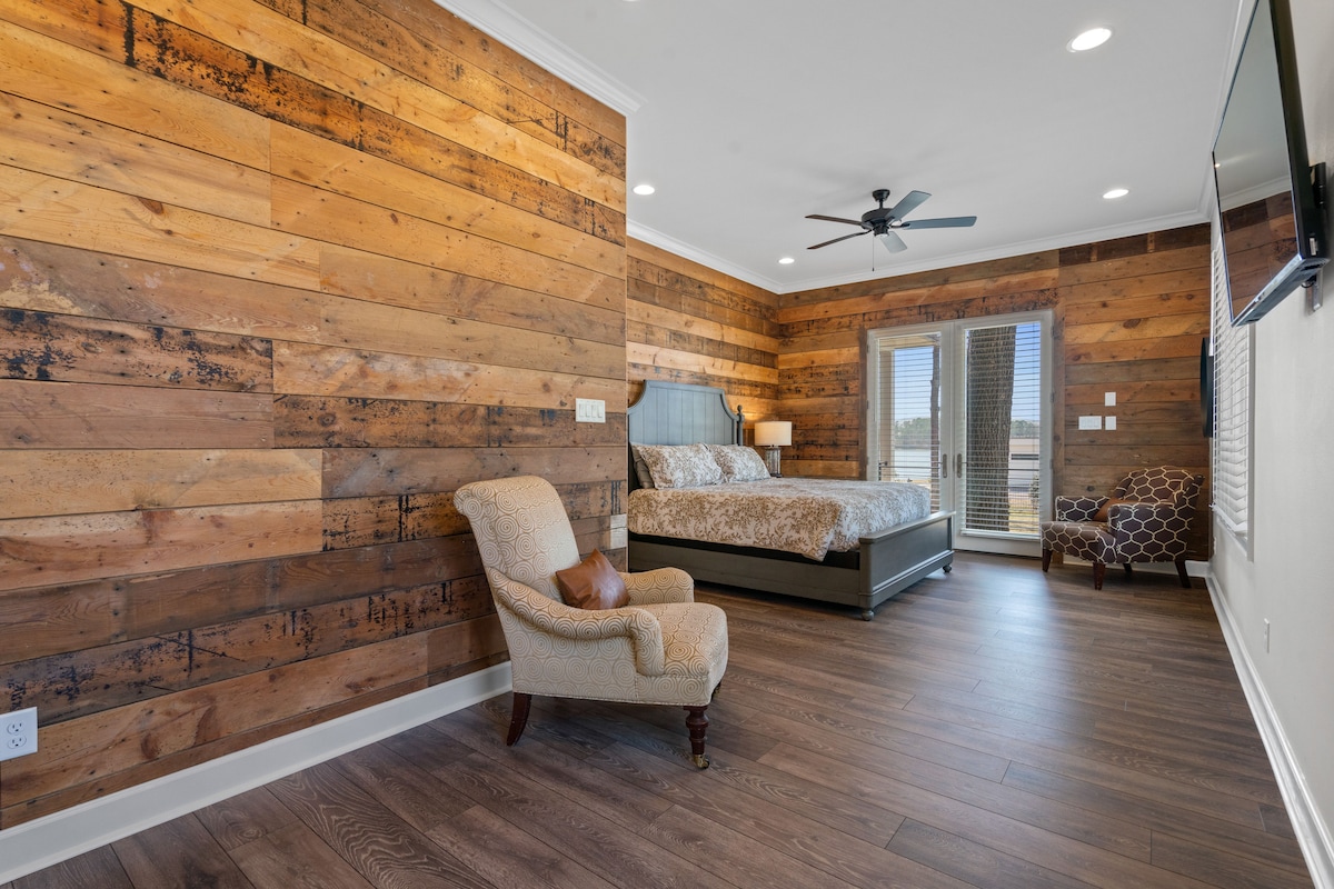 Dormitorio King en la planta baja