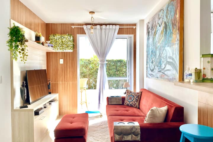 Lovely Garden House: Sea&mountains-perfect For You - Recreio dos Bandeirantes