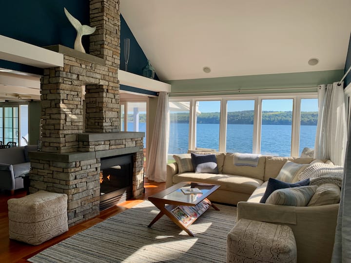 Amazing Lakefront Home With Views From Every Room - Ithaca, NY