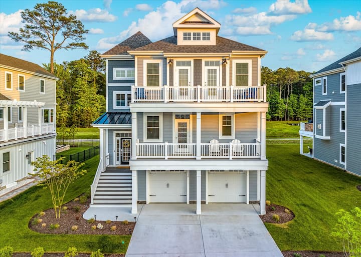 Beautiful Bayside Home Near Fenwick & Ocean City