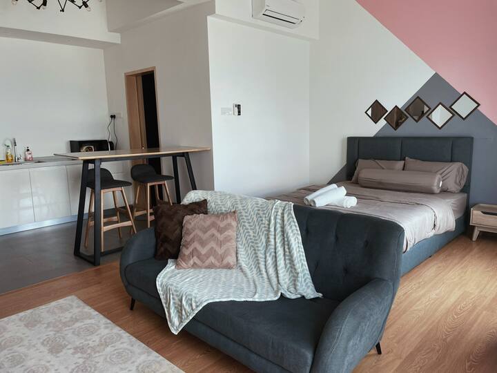 Cozy Studio Imperium Residence Kuantan City View Apartments for