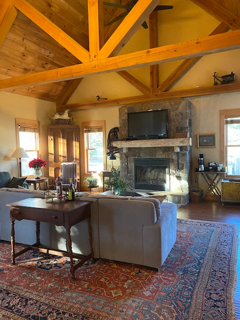 Spacious Wing of Rustic Farmhome